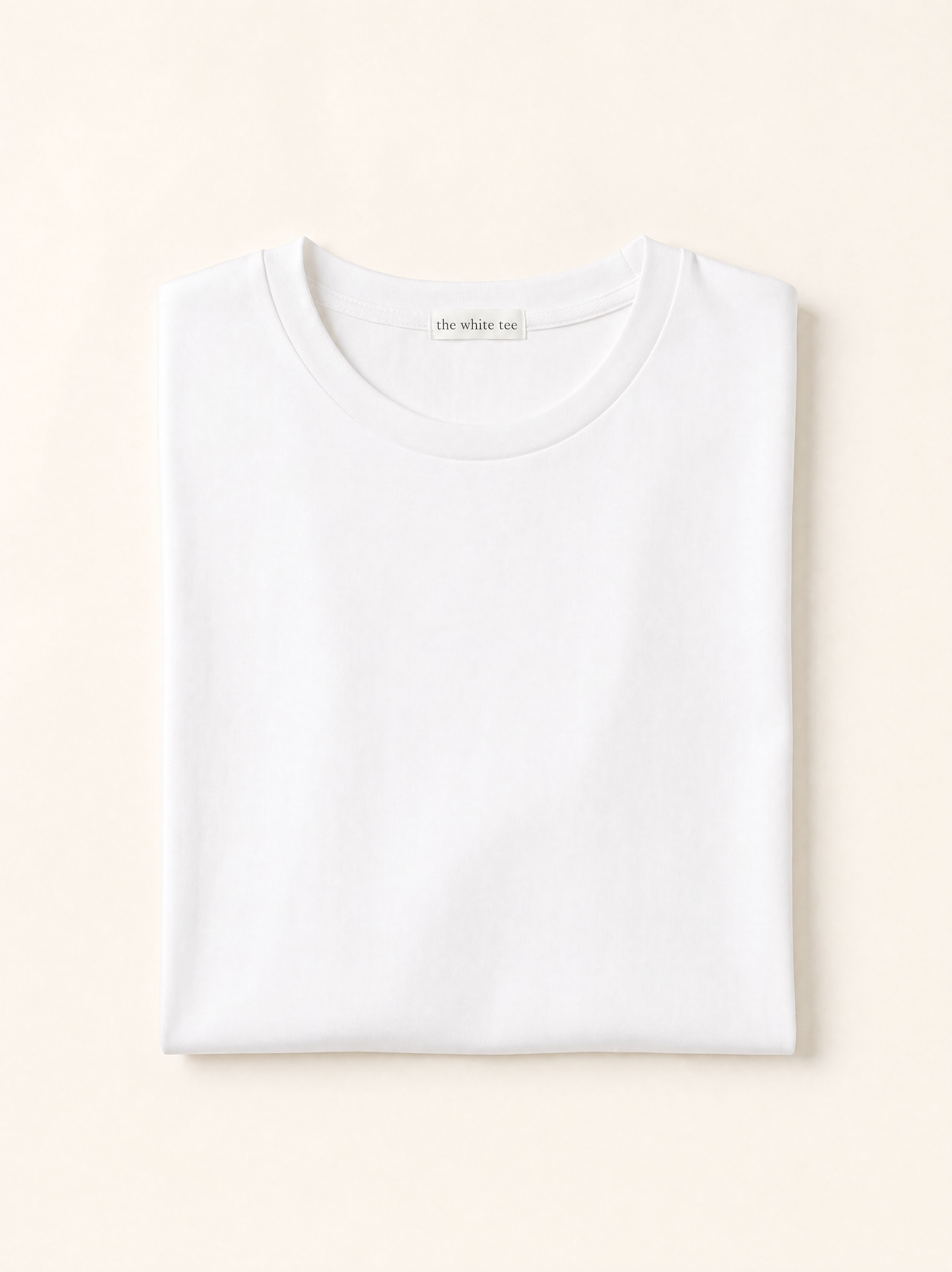 the white tee