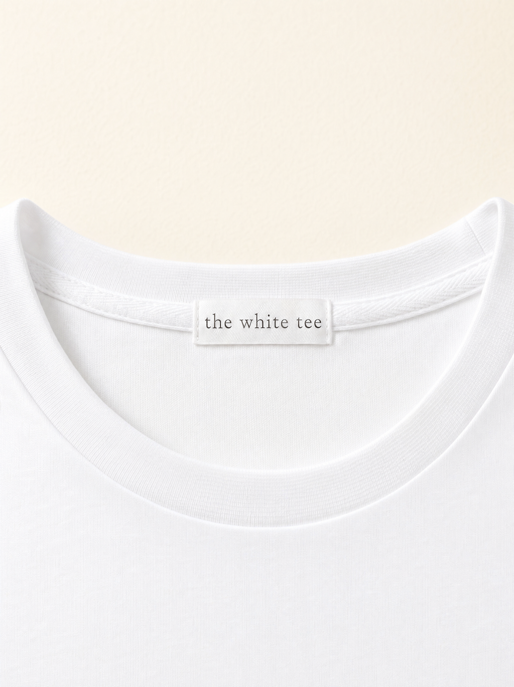 the white tee