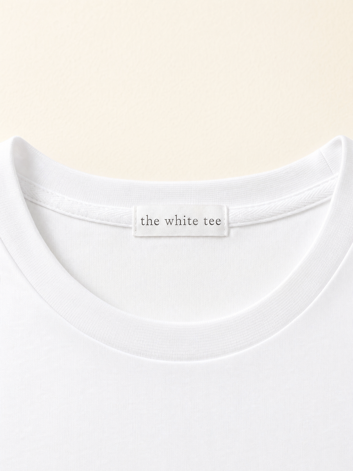 the white tee
