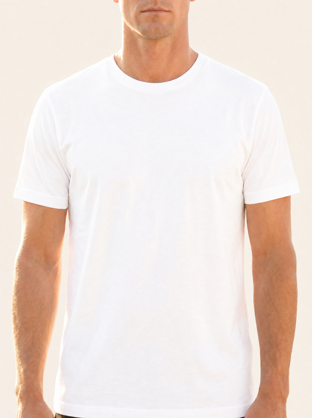 the white tee