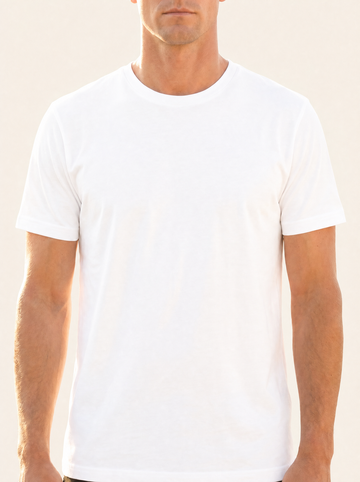 the white tee